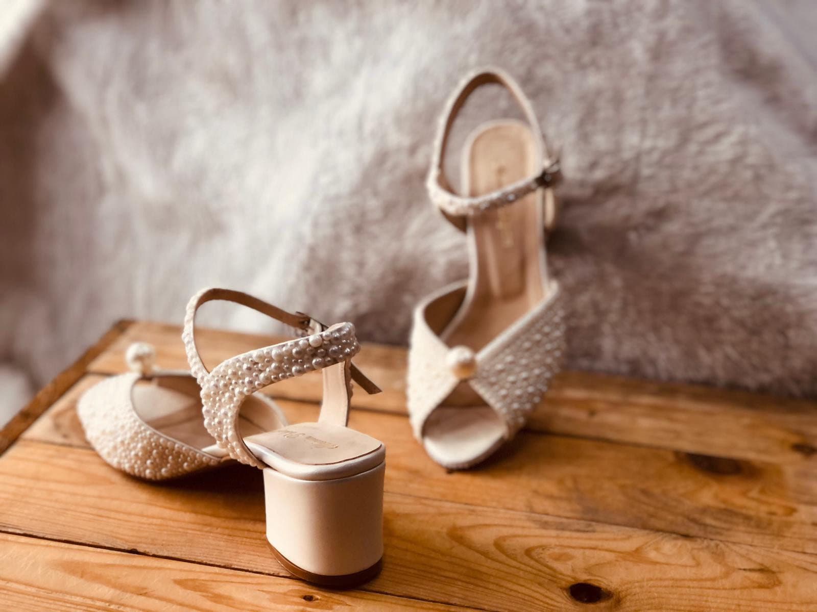 Pearl Wedding Shoes for Bride Bridal Shoes With Pearls Ivory