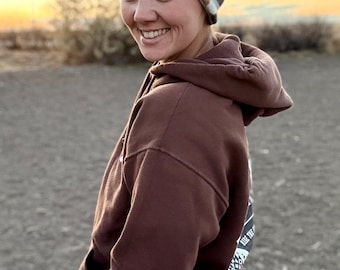 Western Wool Headband | Handmade | Western Boho | Cozy Ear Warmer