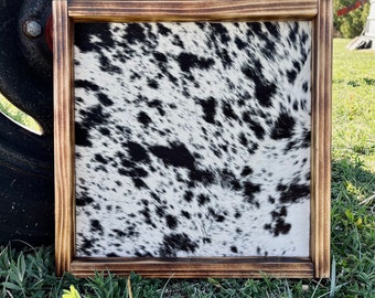 Branding Sign • Genuine Cowhide • Western Wedding