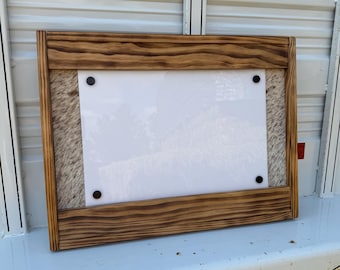 Western Dry Erase Board • Genuine Cowhide Oversized Planner
