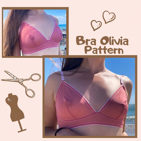 Olivia Bralette Knickers Briefs Panties Sewing Pattern (PDF) - Designer  Stitch