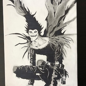 Dämon Shinigami Manga Poster Druck
