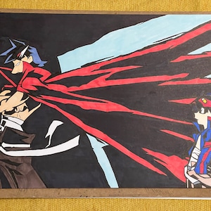 Anime Cape | Spiral Hero Print