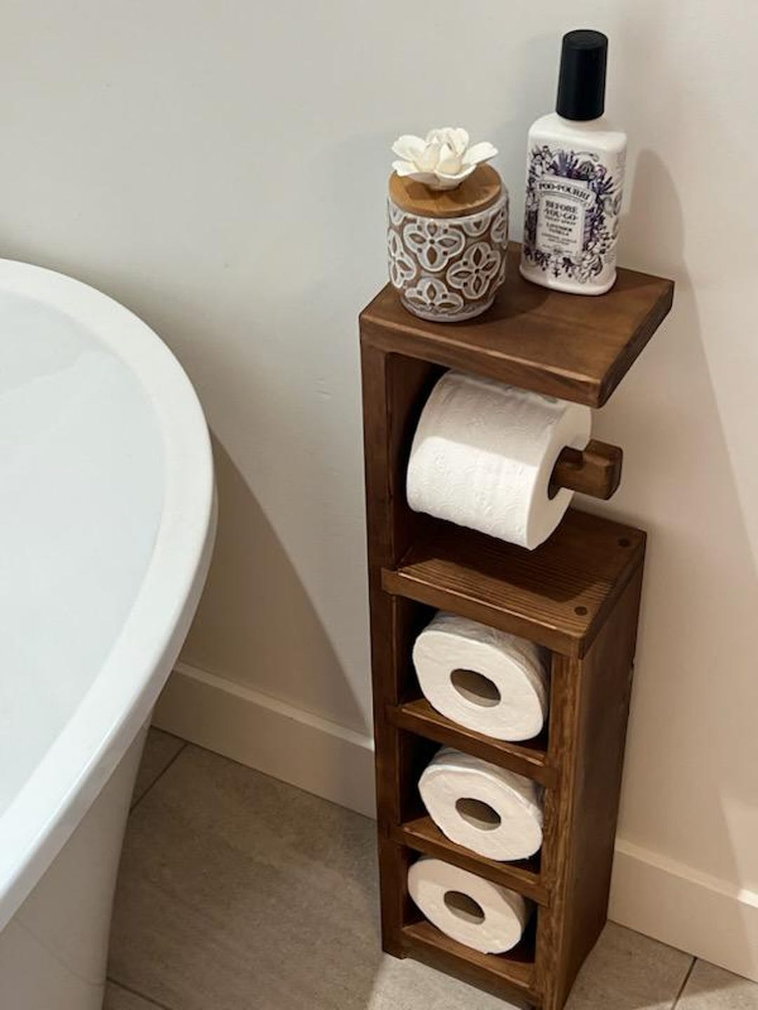 Toilet Paper Stand - Etsy