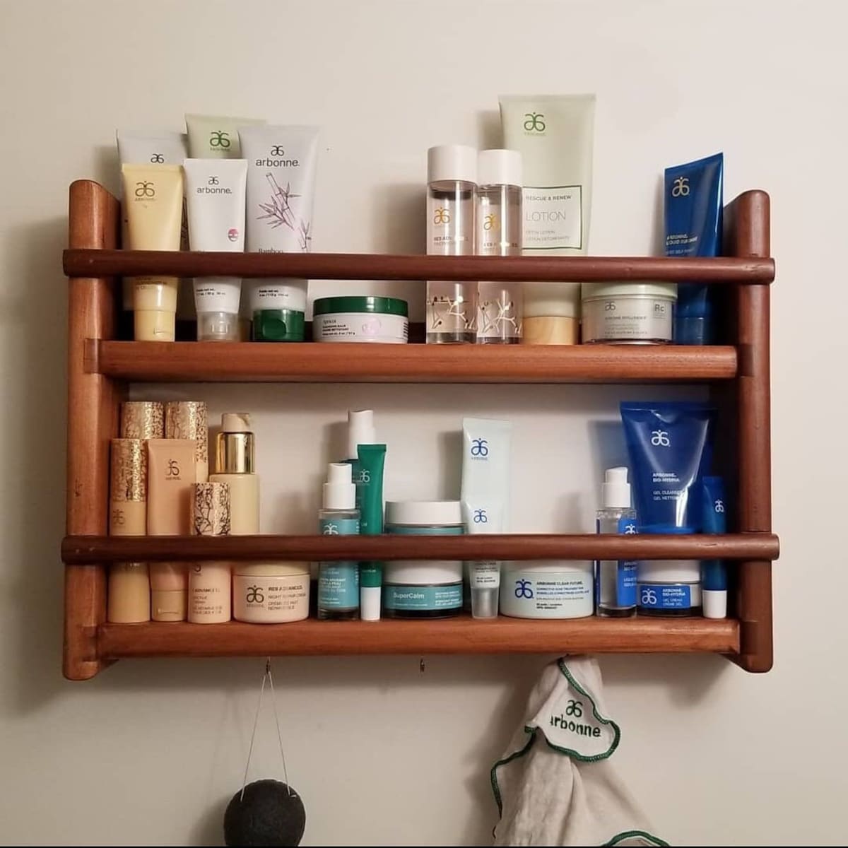 Wooden Spice Rack/product Shelf - Etsy