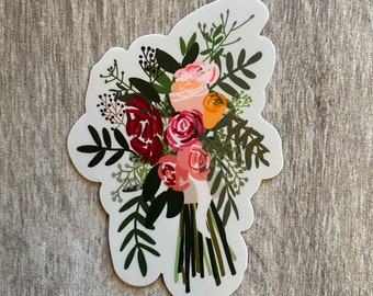 Floral Sticker