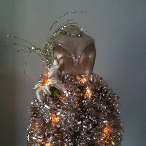 white christmas dresses Christmas Tree Dress with Headpiece main image 1