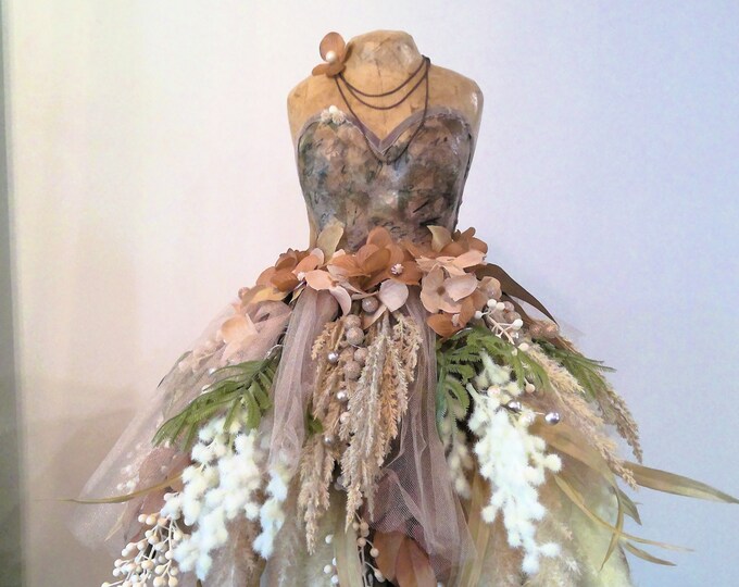 Dress Form Tree Mannequin Torso Mannequin Vintage Girl Dress Shabby