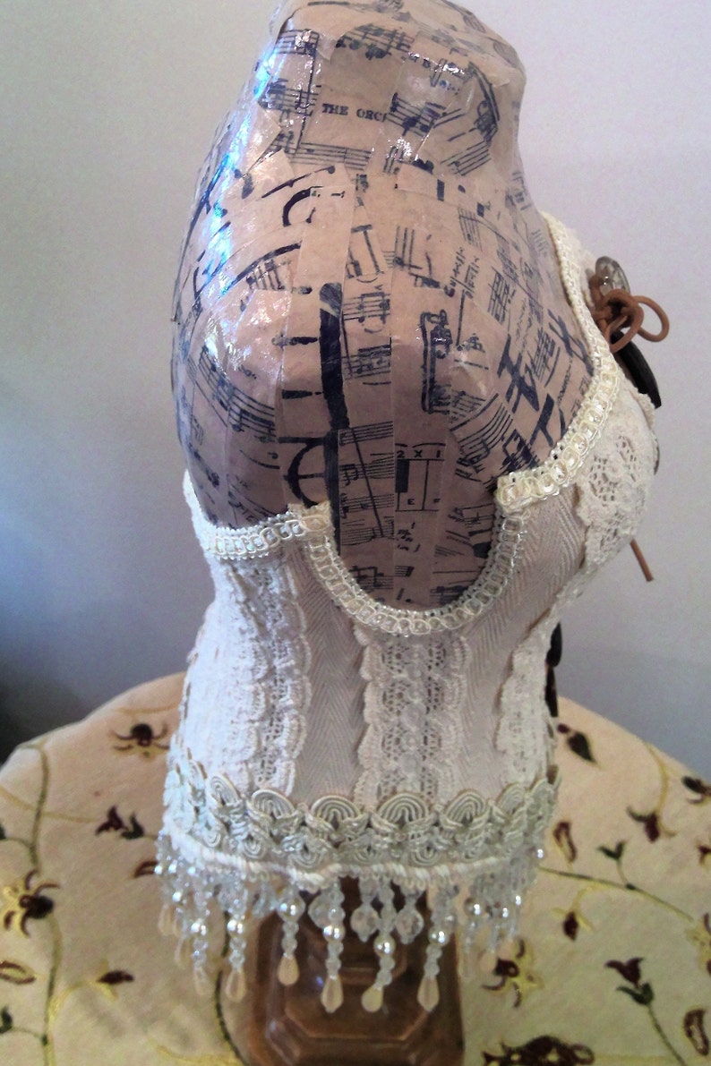 Vintage Dress Form Mannequin Display Tabletop Vintage Girl Etsy