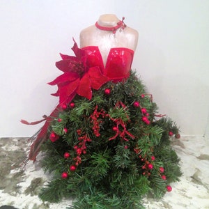 SOLD Outorders Will Resume in 2024mannequin Christmas Tree/dress Form  Christmas Tree-christmas Decoration 