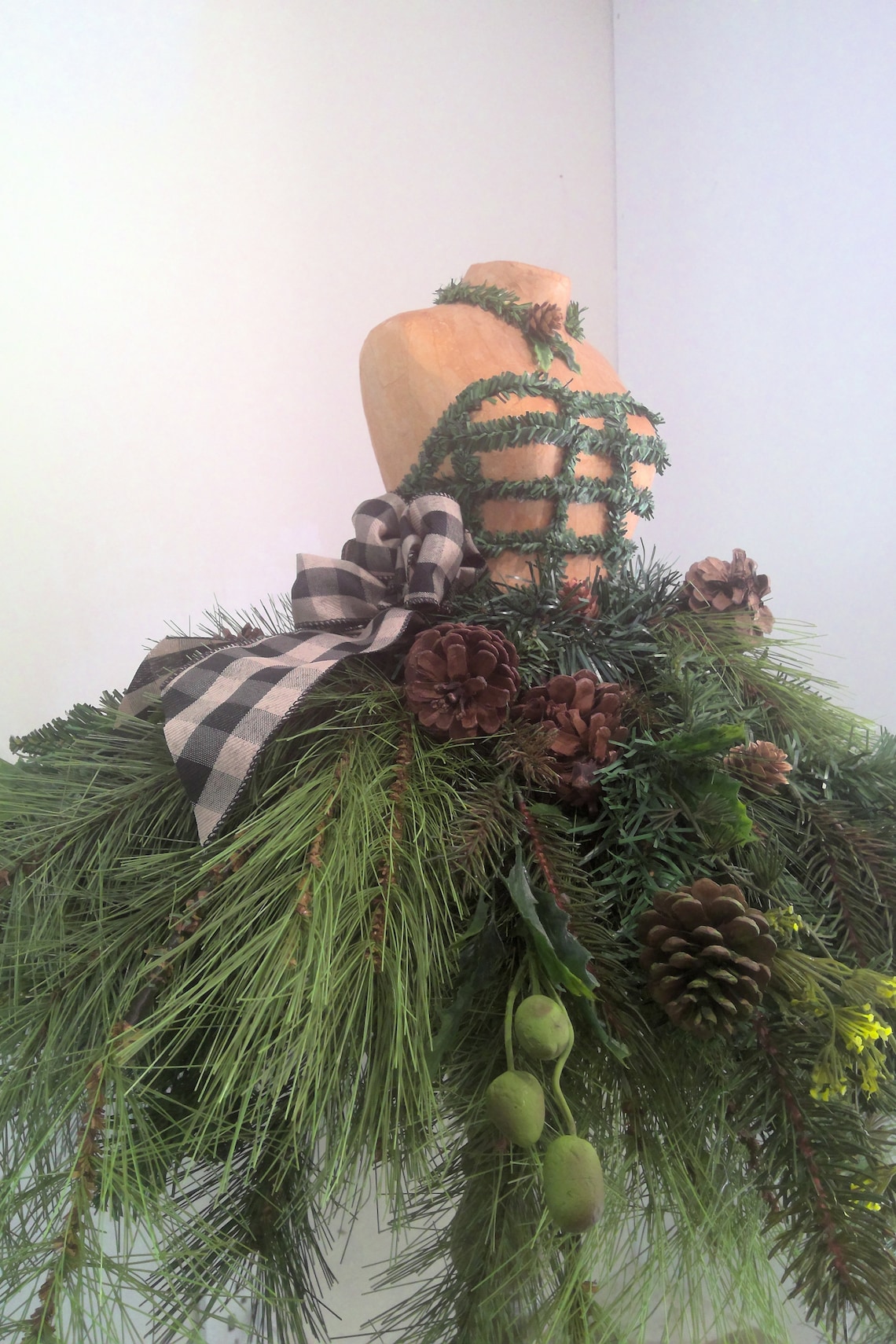 Mannequin Tree Unique Christmas Tree Christmas Centerpiece Etsy
