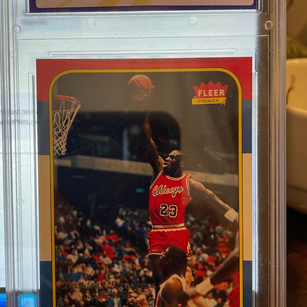 michael jordan rookie card decade of excellence