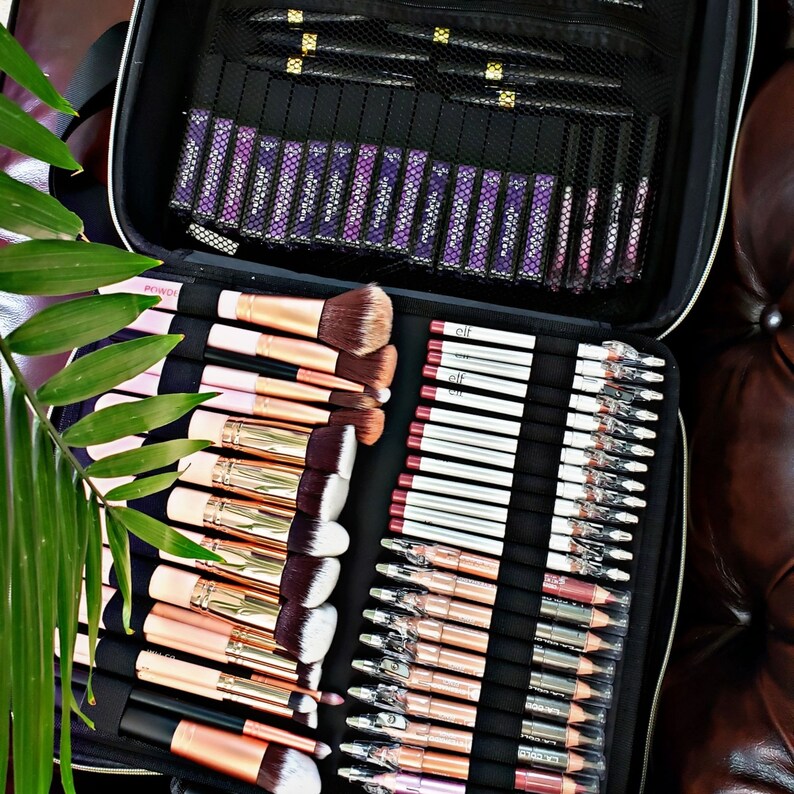 Makeup Artist Bag Makeup Bag Makeup Organizer Makeup Case Etsy New