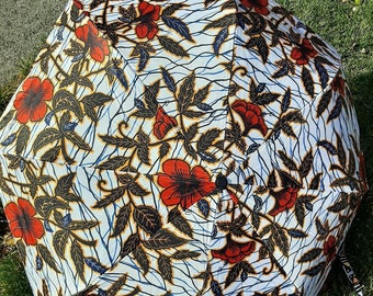 African Print-Kente-Ankara-Waterproof-UV Protective Umbrellas
