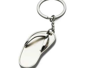 slippers flipflop keychain