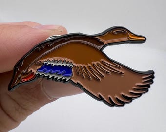 Hen Mallard - Bird Pin with Gift Box