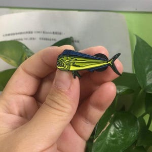 Mahi-mahi - Spilla da pesce con confezione regalo
