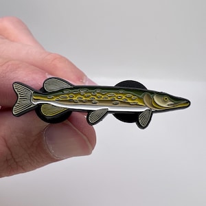 Northern Pike - Fish Pin with Gift Box