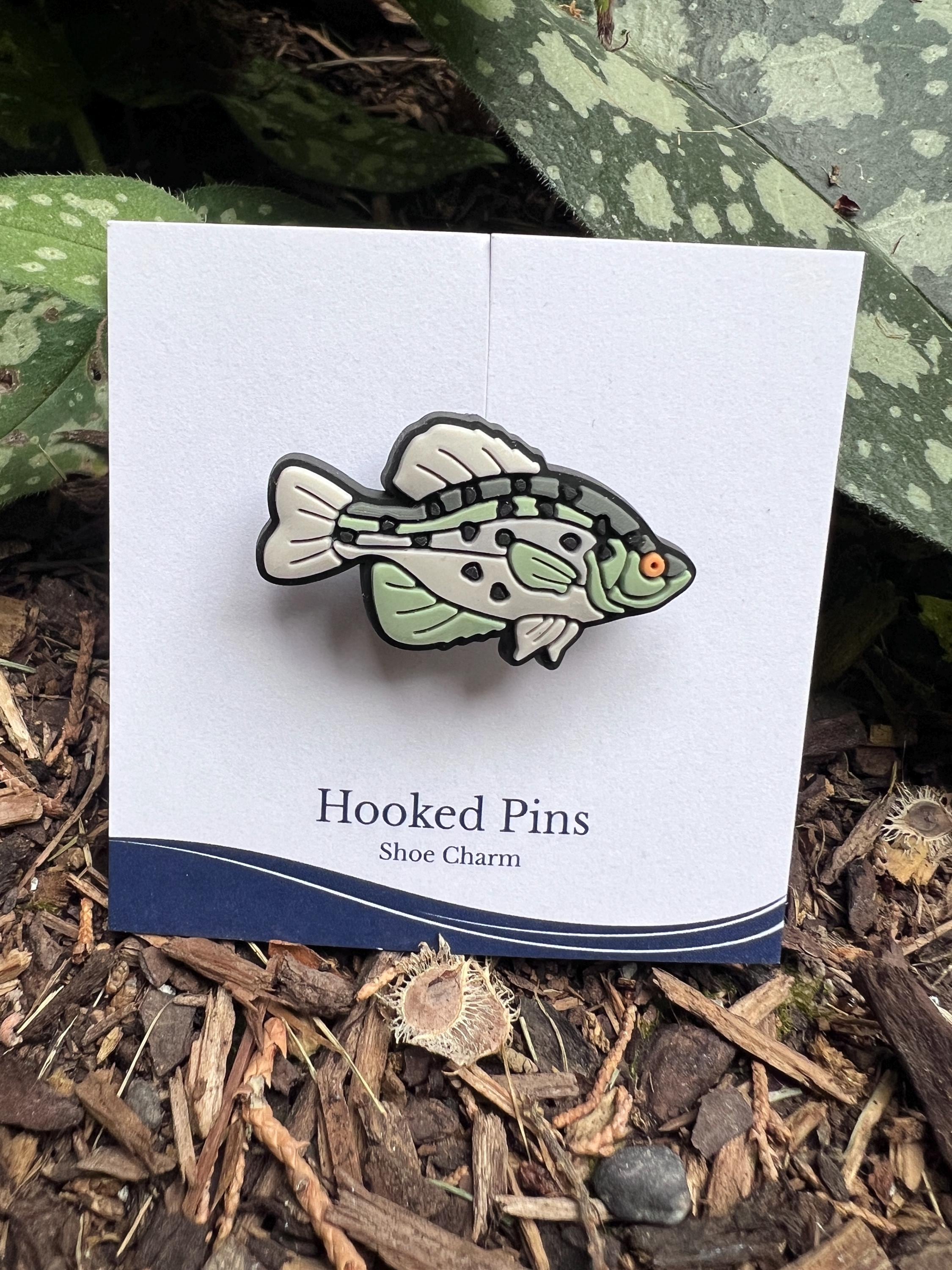 Bass Fishing Bass Croc Charm Shoe Charm Black Crappie Canada