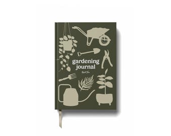 Gardening Journal (A5) - Olive Green
