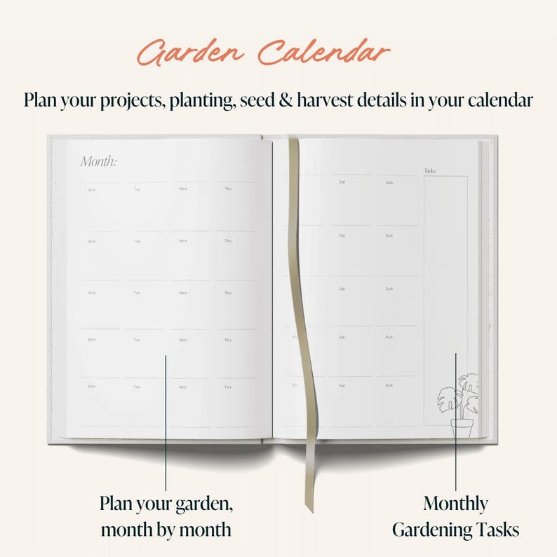 Gardening Journal (A5) - Olive Green afbeelding 6