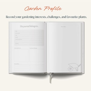 Gardening Journal (A5) - Olive Green afbeelding 2