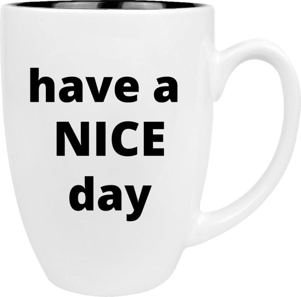 Have a Nice Day Coffee Mug Funny Cup with Middle Finger on Etsy