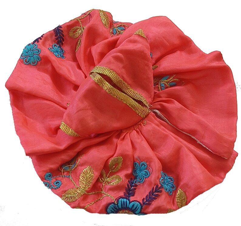 Laddu Gopal Kleid & Mukut Set - Traditionelles Gewand Für Krishna Statue Janmashtami