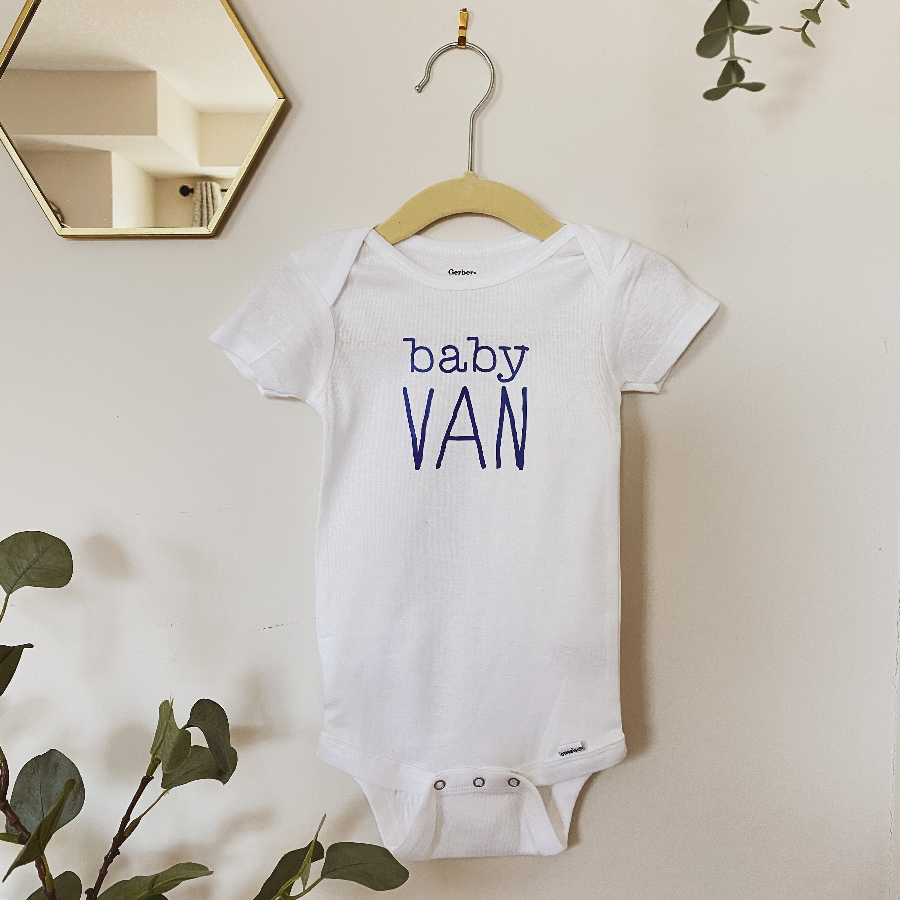 Special Name Onesies® Custom Font Baby Announcement Birth Etsy