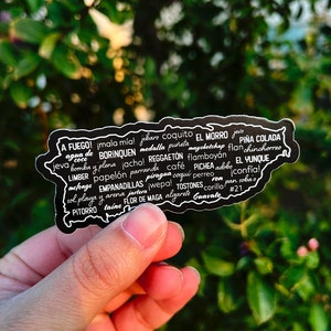 Boricuas Be Like Sticker Black⎪Jerga de Puerto Rico⎪Puerto Rico Stickers⎪Stickers de Puerto Rico, Boricua Stickers