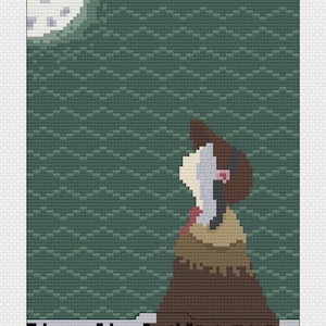 Bloodborne Tarot Pale Doll Cross Stitch Pattern, Instant Download, PDF Pattern