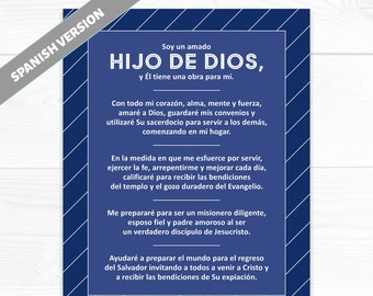 Young Men Theme Spanish | Church of Jesus Christ of Latter-Day Saints