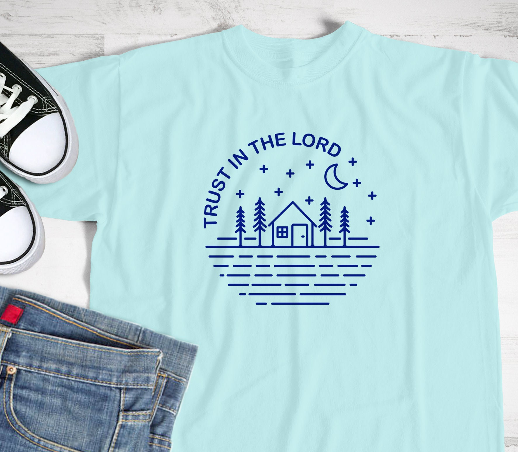 Cabin Tshirt Design Girls Camp Youth Conference High Etsy