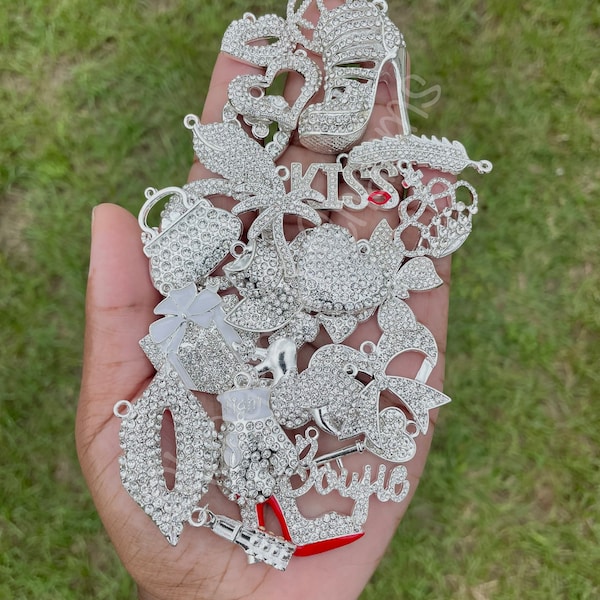 Bling Charms for Bracelet Etsy