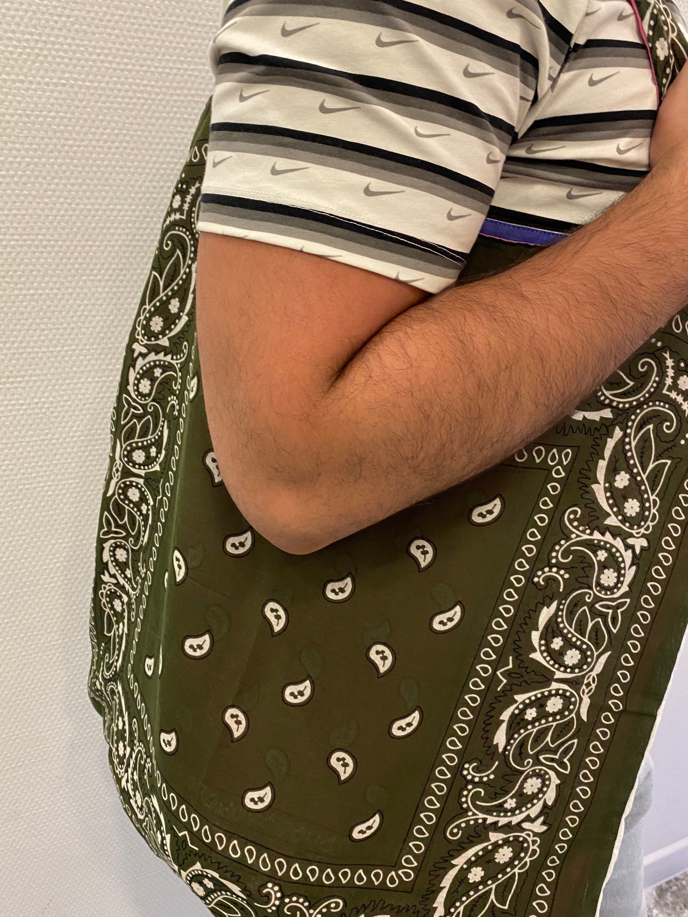 Summer two color bandana tote bag in 100% cotton bandana | Etsy