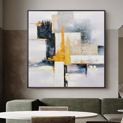Original Canvas Wall Art Large Abstract Painting on Canvas Etsy