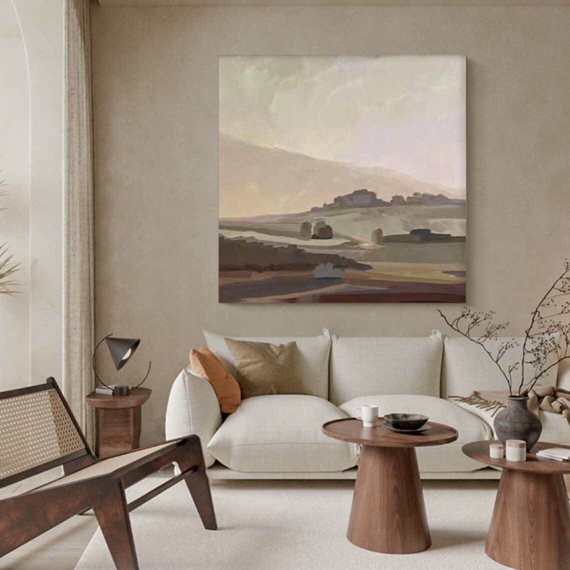 Large Abstract Landscape Oil Painting on Canvas Original - Etsy