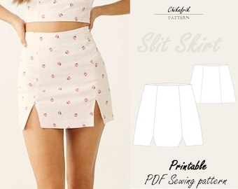 micro mini skirt pattern