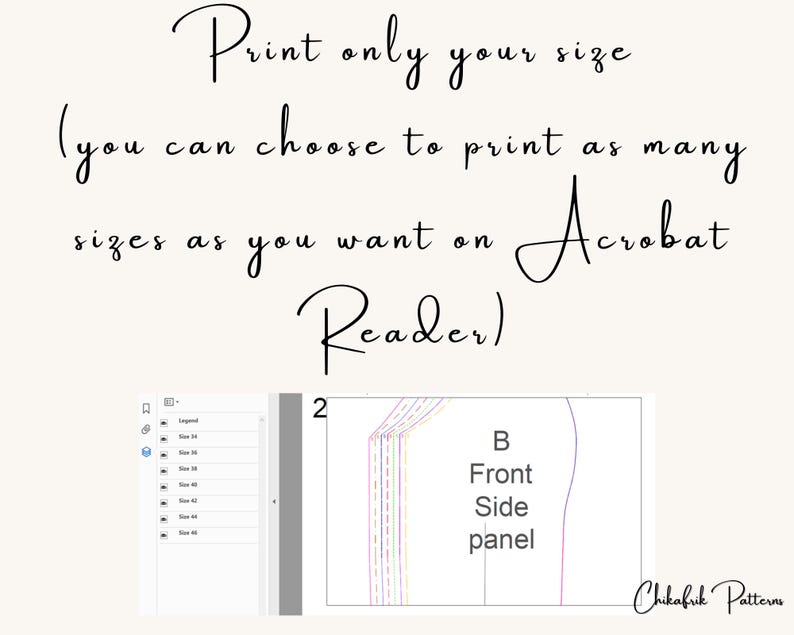 Wide Leg Trouser Sewing Pattern Women's Classy Casual Pants (PDF — free download