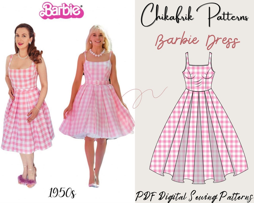 barbie dress patterns