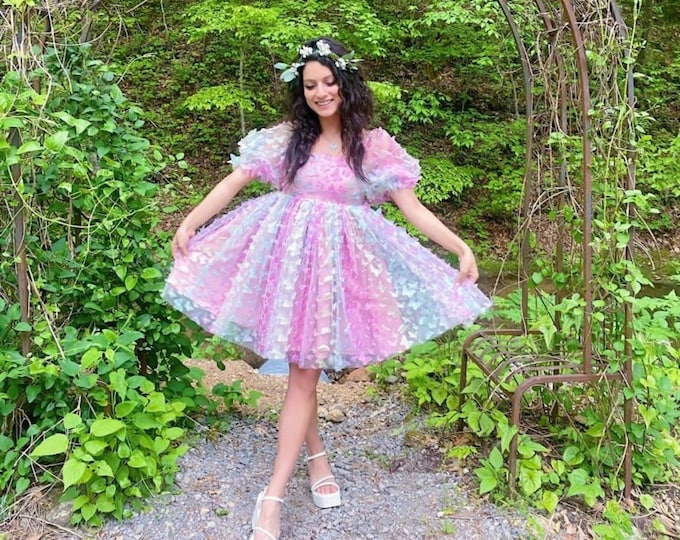 Puff Dress PATTERN|PDF digital pattern 4- 18 US|sewing pattern|puff sleeve dress pattern|Selkie dress|Prom dress homecoming wedding guest
