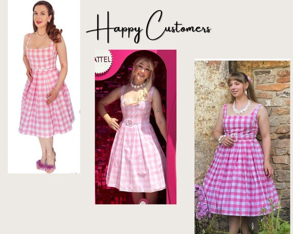 ワンピース andmary Audrey check dress Audrey check dress