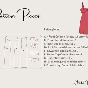 Bustier dress pattern7 sizes XXS XXLPDF sewing patternbustier sewing pattern corset patternUs letter/A4/A0/Projector sewing pattern image 4