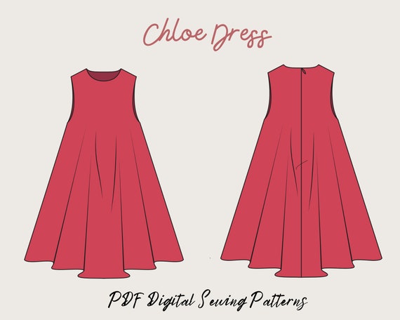 Make a Halter Dress (Sewing Pattern Ideas) - Bloom  Dress sewing patterns  free, Flare dress pattern, Dress sewing patterns