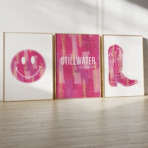 OSU Oklahoma State University Stillwater Wall Print Posters