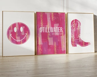 OSU Oklahoma State University Stillwater muur print posters