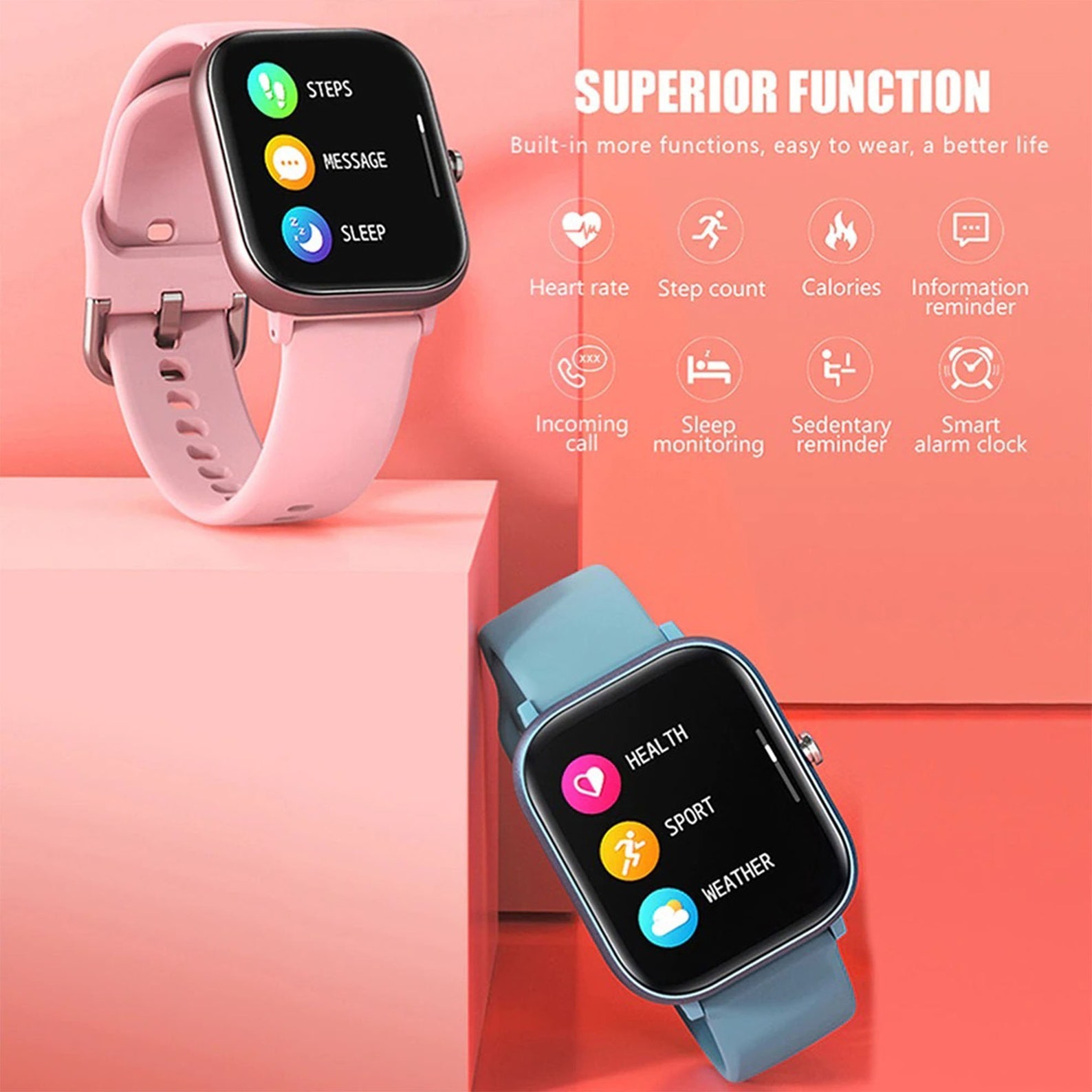 p8 1.4 inch smart watch