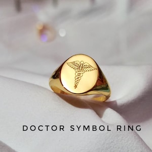 Sterling Silver 925 Ring, Medic Ring, Graduation Ring, Medical Ring, Nurse Ring, Personalized Rings, Medic Gifts, Personalised Doctor Gifts