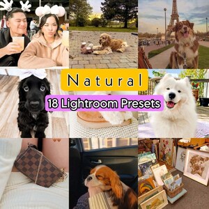 18 Lightroom Presets for mobile , influencer filters, spring inspired , clear filters