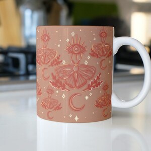 Boho Butterfly Mug sublimación arte plantilla digital taza de envoltura completa cricut taza prensa 21,5 cm X 9,5 cm 11oz (8,4 pulgadas x 3,7 pulgadas)